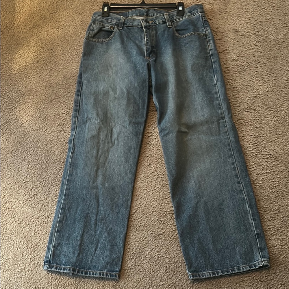 Classic Arizona Men's Blue Denim Jeans 34x30